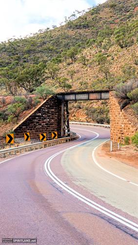 Rail bridge, Flinders, SA. 
